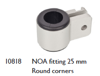 NOA Fitting Round Corners